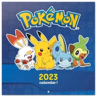 Kalendarze - Kalendarz miesięczny, 2023, Ścienny, Pokemon Blue - miniaturka - grafika 1