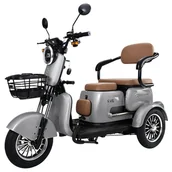Rowery elektryczne - Freejoyer FV6 Electric Tricycle 1000W Motor 60V 20Ah Battery 10*3 inch Tire 25km/h Max Speed 55km Range Front Disc Brake - miniaturka - grafika 1