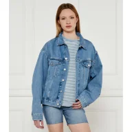 Kurtki damskie - Calvin Klein Jeans Kurtka jeansowa Loose fit - miniaturka - grafika 1