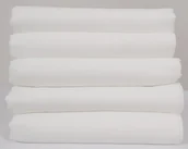 Pościel dla dzieci - Pielucha flanela biała - miniaturka - grafika 1