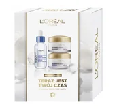 Zestawy kosmetyków damskich - L'Oréal Paris Ekspert Wieku zestaw prezentowy z kosmetykami dla kobiet 60+ krem na dzień 50 ml + krem na noc 50 ml + serum 30 ml - miniaturka - grafika 1