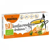 Buliony i przyprawy w kostkach - Naura Kostka rosołowa drobiowa BIO 100 g - miniaturka - grafika 1