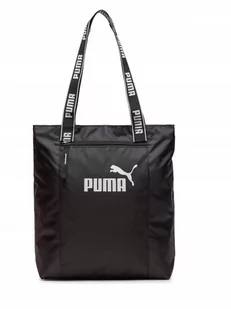 TORBA TOREBKA NA RAMIĘ PUMA 090267-01 sportowa shopperka czarna - Torby sportowe - miniaturka - grafika 1
