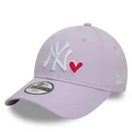 Czapki dla dzieci - Czapka z daszkiem New Era NEW YORK YANKEES 60565275 Fioletowy - miniaturka - grafika 1