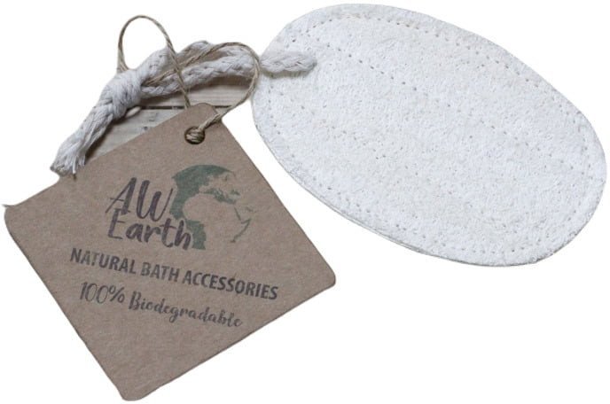 Naturalna myjka loofah - Owal z uchwytem