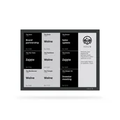 Sprzęt konferencyjny i radiowęzłowy - System rezerwacji sal Joan 13 - czarny - miniaturka - grafika 1