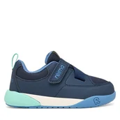 Buty dla chłopców - Sneakersy Reima Kiirus 5400006A-698A Granatowy - miniaturka - grafika 1