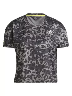 Adidas Koszulka sportowa "Supernova" w kolorze szarym - Koszulki sportowe damskie - miniaturka - grafika 1