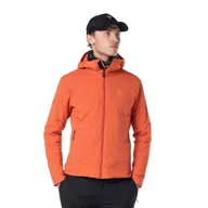Kurtki narciarskie - Kurtka narciarska Rossignol męska Opside Hoodie JKT pomarańczowa - S - miniaturka - grafika 1