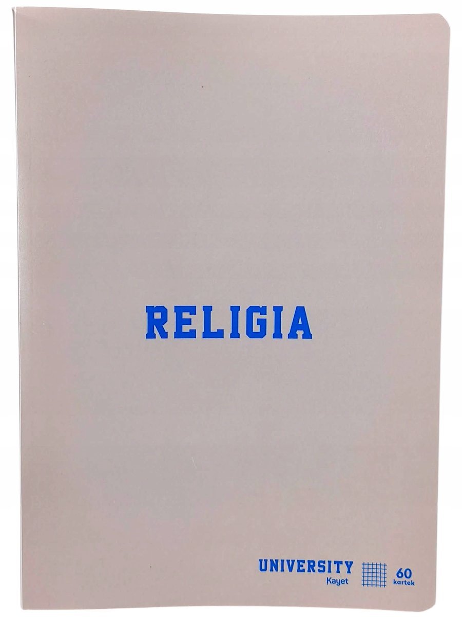 Zeszyt w kratkę A5 60 kartek KAYET RELIGIA K756*