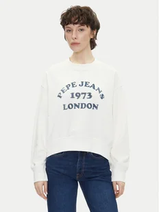 Pepe Jeans Bluza Venus PL581487 Écru Loose Fit - Bluzy damskie - miniaturka - grafika 1