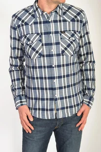 LEE WESTERN SHIRT WASHED BLUE KOSZULA - Koszule męskie - miniaturka - grafika 1