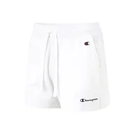 Spodenki damskie - Champion Spodenki sportowe damskie Biały - Spodenki damskie - miniaturka - grafika 1