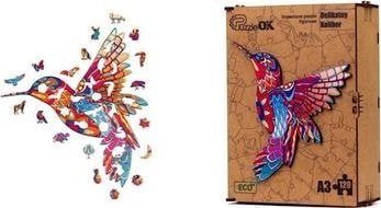 Maksik Puzzle drewniane Delikatny Koliber PuzA3-00717