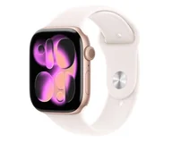 Smartwatch - Apple Watch 11 GPS + Cellular 46mm Różowe Aluminum Pasek M/L Różowy - miniaturka - grafika 1
