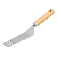 Przybory do gotowania - Ambition NATURAL ŁOPATKA Z ZĄBKAMI STAL NIERDZEWNA + DREWNO BUKOWE 42053 - miniaturka - grafika 1