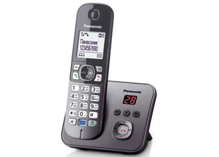 Panasonic KX-TG6821PDB Dect KX-TG6821PDB Czarny KX-TG6821PDB - Telefony stacjonarne - miniaturka - grafika 2