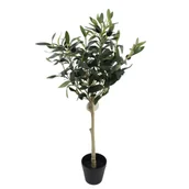 Sztuczne kwiaty - Sztuczne drzewko oliwne w doniczce 65 cm - miniaturka - grafika 1