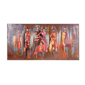 Obrazy i zdjęcia - Obraz metalowy 3D LOFT LUDZIE NA ULICY - miniaturka - grafika 1