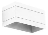 Lampy ścienne - Lampex Kinkiet Quado DELUXE B, biały, 10x10 cm - miniaturka - grafika 1