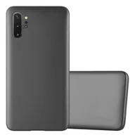 Etui i futerały do telefonów - Pokrowiec Do Samsung Galaxy NOTE 10 PLUS w METALLIC SZARY Etui TPU Silikon Obudowa Ochronny Case Cover Cadorabo - miniaturka - grafika 1