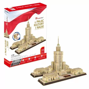 Cubicfun Puzzle 3D Pałac Kultury i Nauki 144 - Puzzle - miniaturka - grafika 2