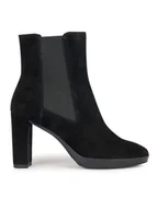 Botki damskie - Geox Botki D Walk Pleasure 85 D35TFC 00021 C9999 Czarny - miniaturka - grafika 1