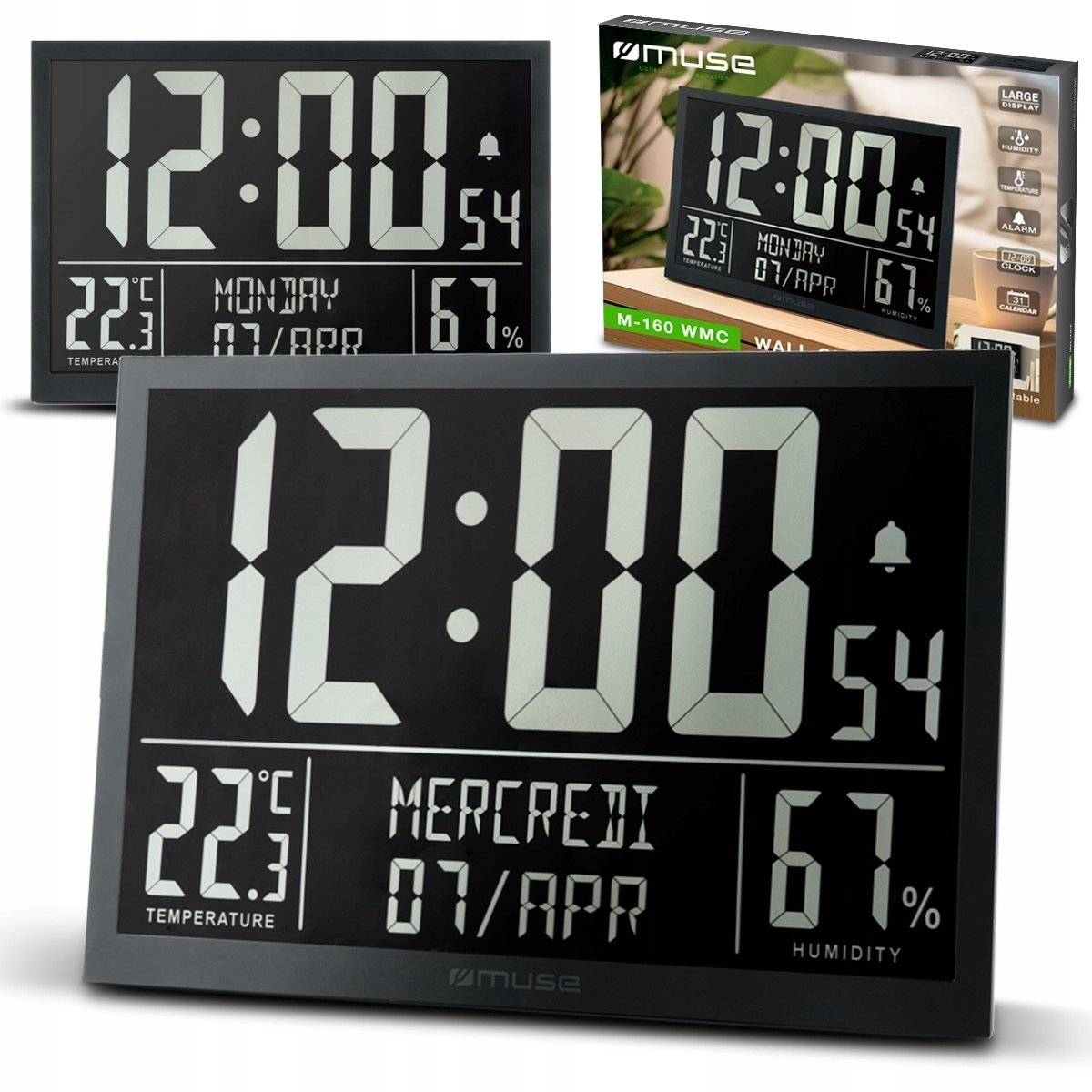 Muse M-160 WMC Wall Clock