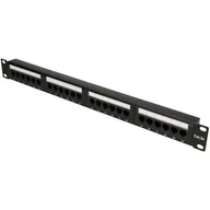 Wtyczki i adaptery - ExtraLink ExtraLink Patch panel Extralink EX.9809 1U kat 5e 24xRJ-45 EX.9809 - miniaturka - grafika 1