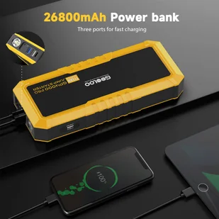 GOOLOO GP4000 PRO, power-bank 26800mA 4000A - Urządzenia Rozruchowe - Jump startery - miniaturka - grafika 6