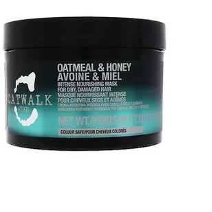 Tigi Catwalk Oatmeal & Honey maseczka intensywnie odżywiająca do włosów suchych i zniszczonych Intense nourishing Mask for Dry Damaged Hair) 200 g - Pozostałe kosmetyki - miniaturka - grafika 1