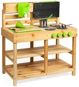 Zabawki AGD - Drewniana kuchnia błotna Bigjigs - miniaturka - grafika 1