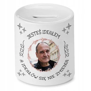 Skarbonka Paweł Kukiz Kukiz 15 na Urodziny Prezent z Nadrukiem ze Zdjęciem - Skarbonki - miniaturka - grafika 1