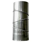 Rury i kanały wentylacyjne - EQUATION Kolano nastawne nierdzewne 130 mm czterosegmentowe - miniaturka - grafika 1