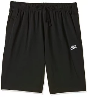 Spodenki męskie - NIKE Nike Męskie szorty M NSW CLUB SHORT JSY sportowe czarny czarny/(biały). l BV2772-010-Large - grafika 1