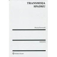 Prawo - Wolters Kluwer Transmisja spadku - MACIEJ RZEWUSKI - miniaturka - grafika 1