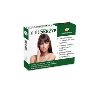 FORTIS PHARMACEUTICALS SP. Z O.O. SP. K. FORTIS PHARMACEUTICALS SP Z O.O SP K MultiSkrzyp 45 tabl 6163451 - Włosy, skóra, paznokcie - miniaturka - grafika 1