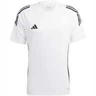 Koszulki męskie - Koszulka męska adidas Tiro 24 Jersey biała IS1019 XL - miniaturka - grafika 1
