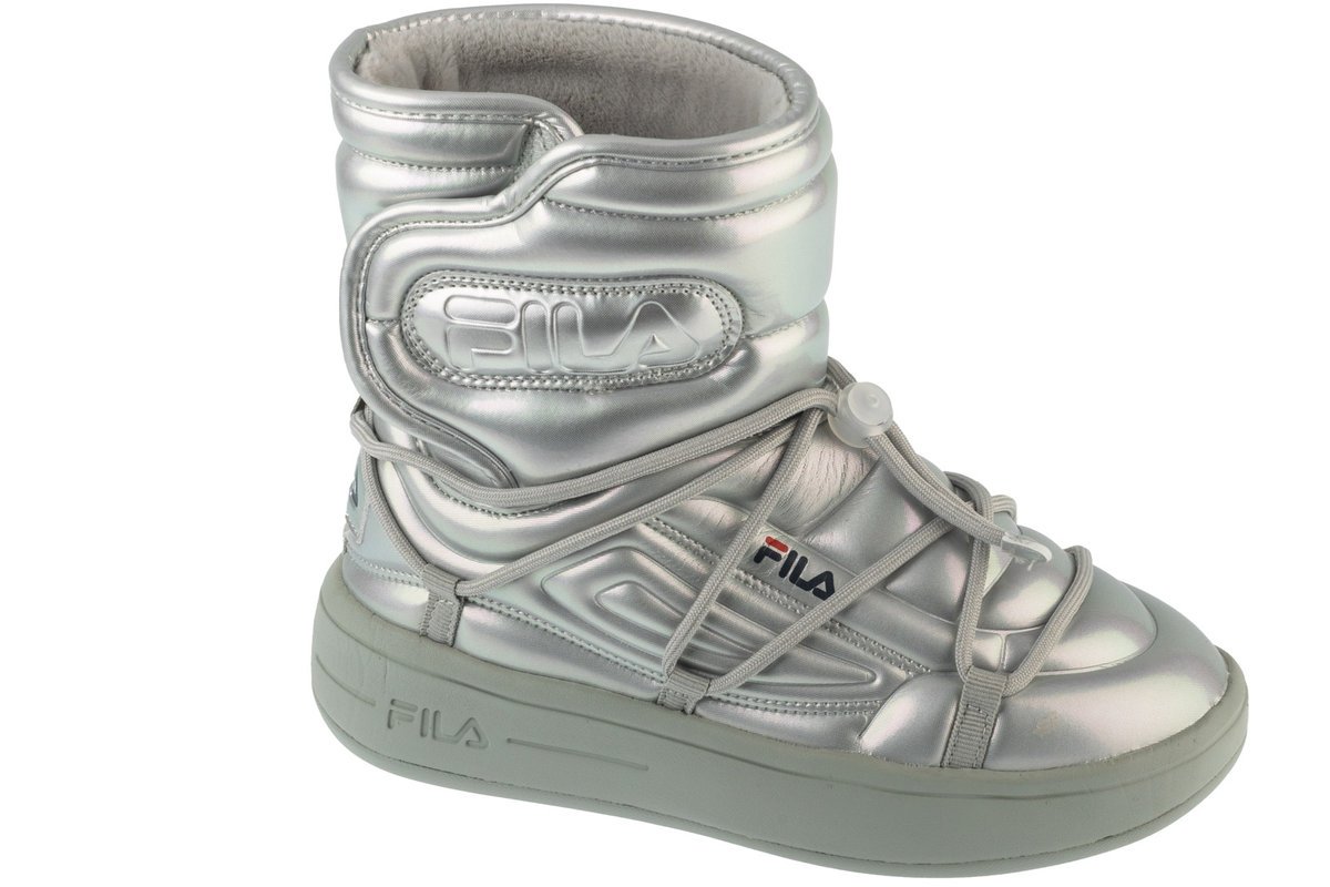 Fila Superbubble Boot FFW0594-80061, Damskie, śniegowce, Srebrny