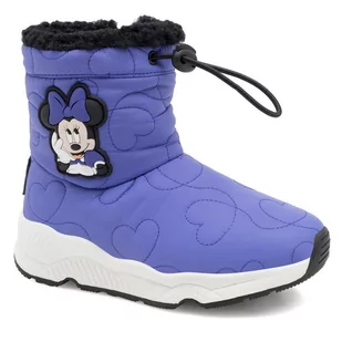 Botki Mickey&Friends AW23-211DSTC Fioletowy - Buty dla dziewczynek - miniaturka - grafika 1