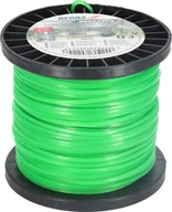 Akcesoria do kos i kosiarek - Dedra Żyłka tnąca kwadrat 2,4mmx90m, szpula - miniaturka - grafika 1