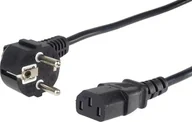 Kable komputerowe i do monitorów - PremiumCord PREMIUMCORD Kabel napájecí 230V, 0.5m - miniaturka - grafika 1