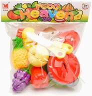 Zabawki AGD - Zestaw Owoce Do Dzielenia Z Rzepami + Akcesoria - miniaturka - grafika 1