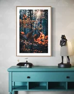 Obrazy i zdjęcia na płótnie - Plakat Pomarańcze i Jagody - miniaturka - grafika 1