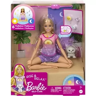 Barbie Lalka medytująca + akcesoria - Mattel - Lalki dla dziewczynek - miniaturka - grafika 1