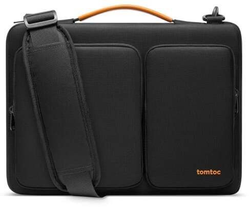 Torba Tomtoc TomToc Defender-A42 Premium Aktówka na MacBooka Pro 16 - Czarna Black