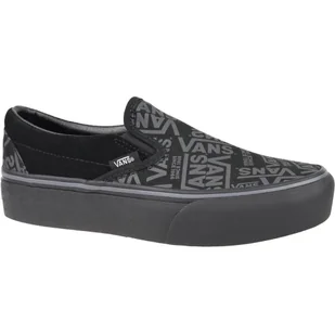 Buty sportowe do chodzenia damskie, Vans 66 Classic Slip-On Platform - Trampki damskie - miniaturka - grafika 1