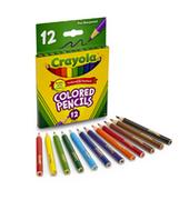 Przybory szkolne - Crayola Kredki ołówkowe mini 12 sztuk - miniaturka - grafika 1