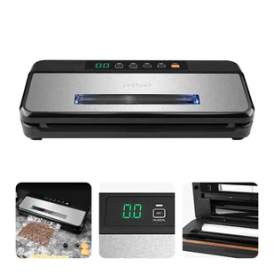 Zgrzewarka próżniowa Vertenz WeldMate 50, 110 W, z panelem LCD, z wbudowaną gilotyną, max szerokość worków 30 cm - Inne urządzenia gastronomiczne - miniaturka - grafika 1
