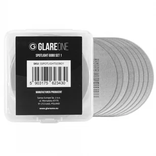 GlareOne Zestaw Spotlight Gobo Set 1 - Inne akcesoria studyjne - miniaturka - grafika 1
